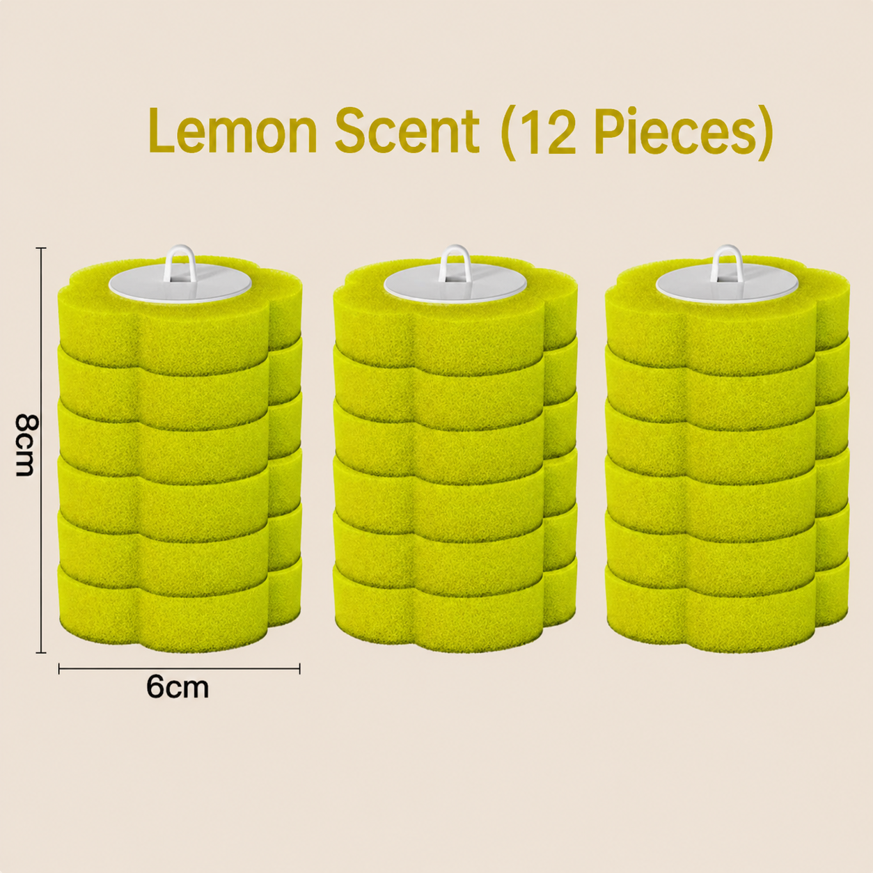KUBOZN® No-Touch Disposable Toilet Wand Set - Hygienic Scented Cleaning System💧