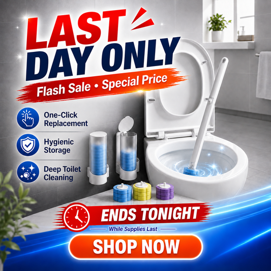 KUBOZN® No-Touch Disposable Toilet Wand Set - Hygienic Scented Cleaning System💧