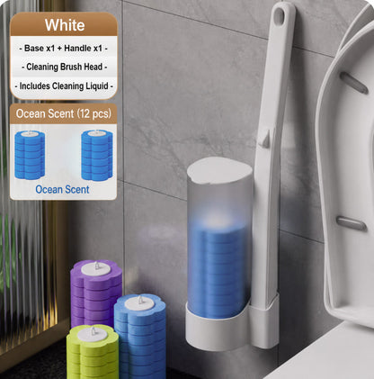 KUBOZN® No-Touch Disposable Toilet Wand Set - Hygienic Scented Cleaning System💧