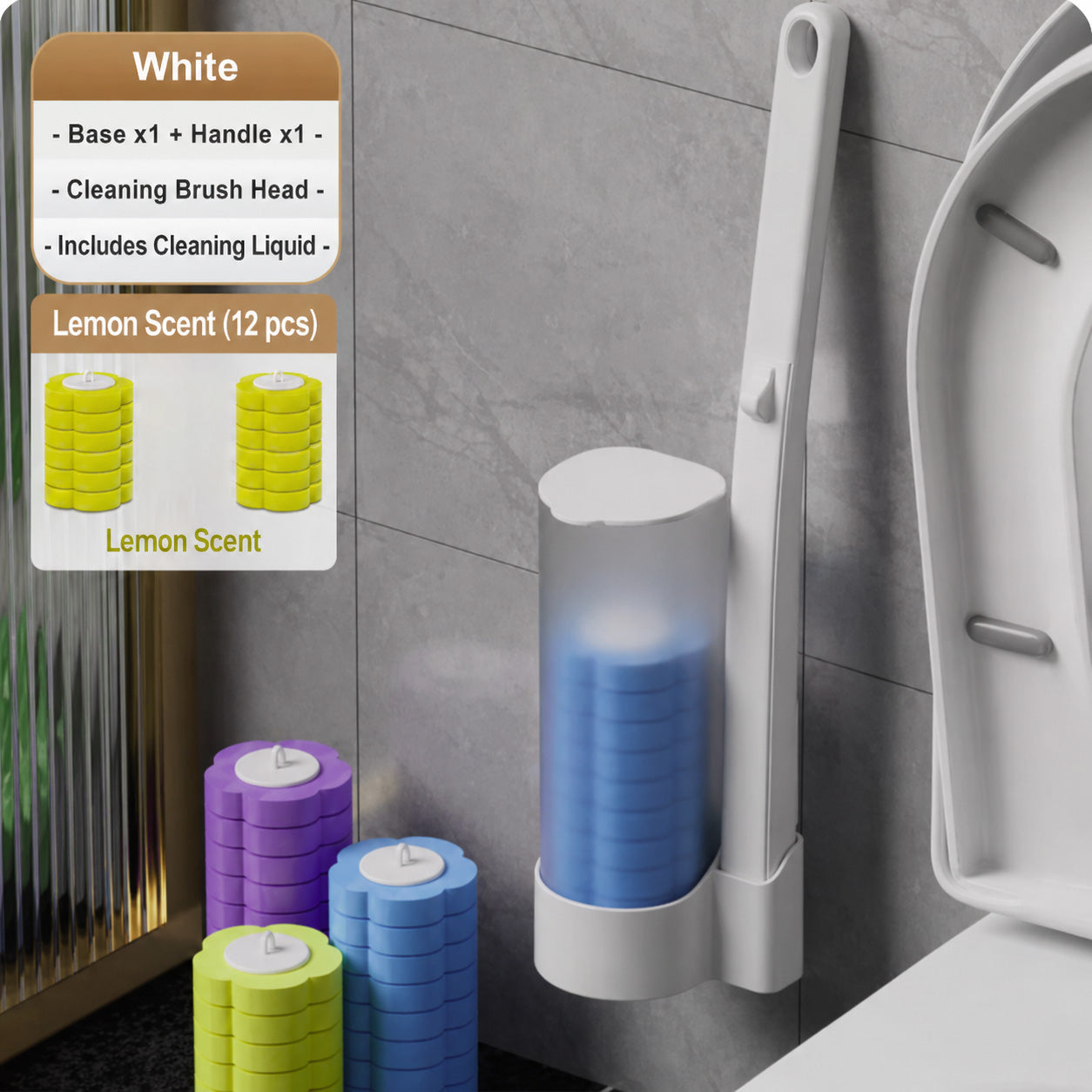 KUBOZN® No-Touch Disposable Toilet Wand Set - Hygienic Scented Cleaning System💧