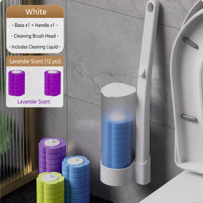 KUBOZN® No-Touch Disposable Toilet Wand Set - Hygienic Scented Cleaning System💧