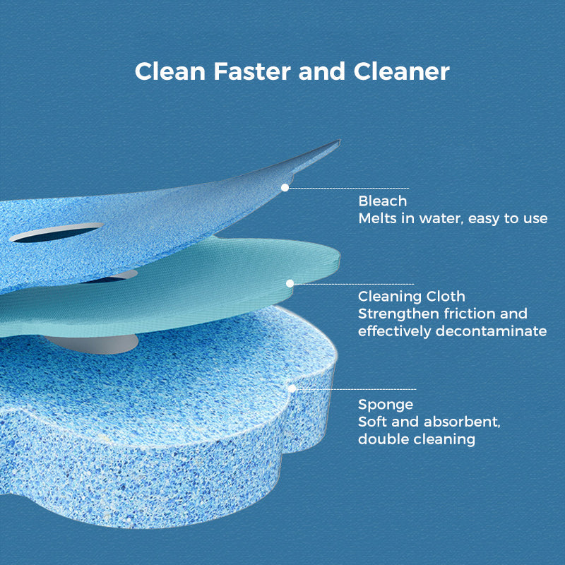 KUBOZN® No-Touch Disposable Toilet Wand Set - Hygienic Scented Cleaning System💧