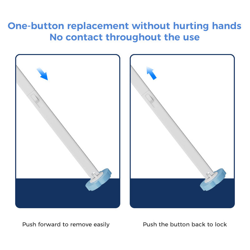 KUBOZN® No-Touch Disposable Toilet Wand Set - Hygienic Scented Cleaning System💧