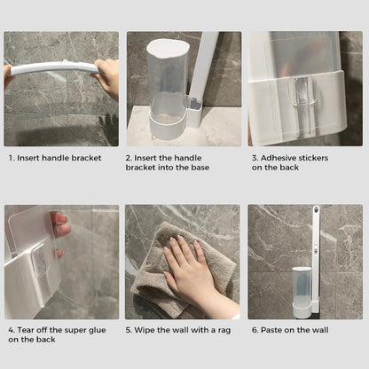 KUBOZN® No-Touch Disposable Toilet Wand Set - Hygienic Scented Cleaning System💧